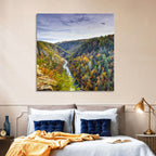 Tallulah Gorge Autumn Vista Wall Art