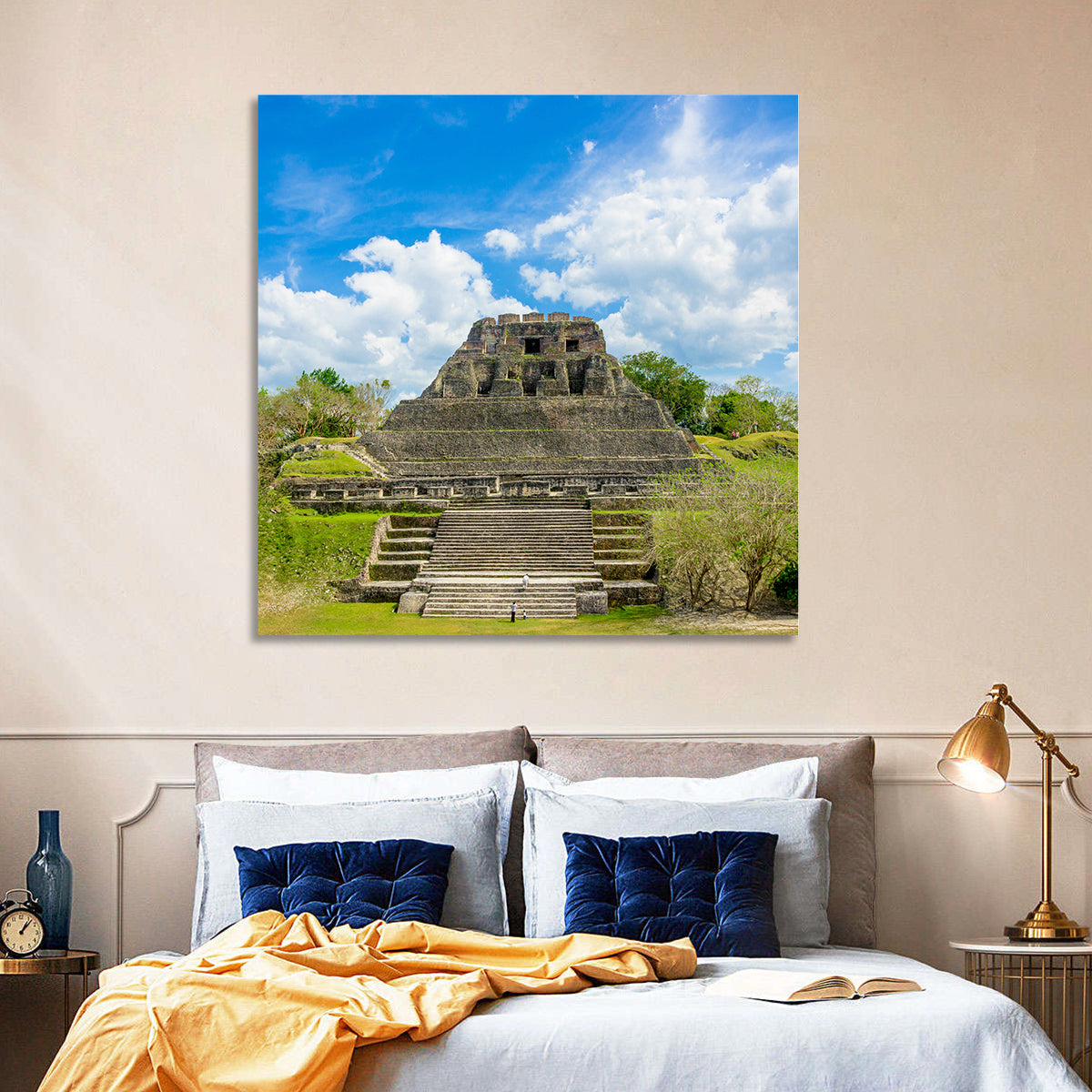 El Castillo at Xunantunich Wall Art