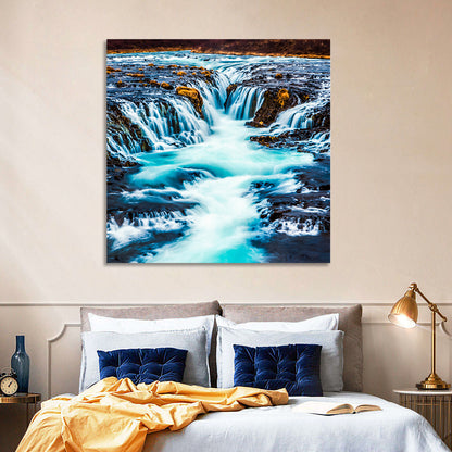 Bruarfoss Falls Wall Art