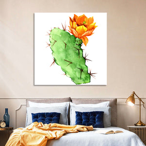 Opuntia Cactus Wall Art