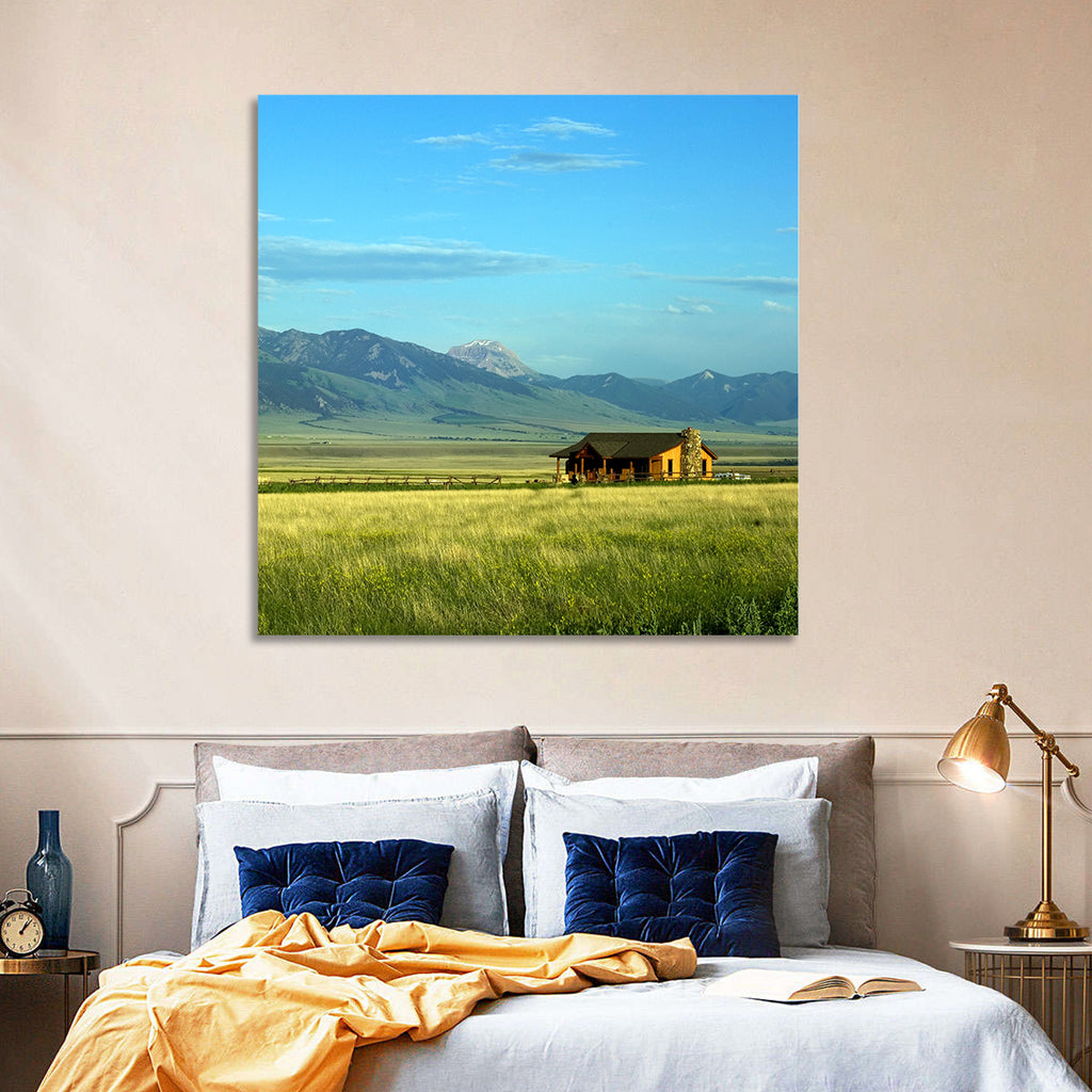 Montana Mountain Ranch Wall Art