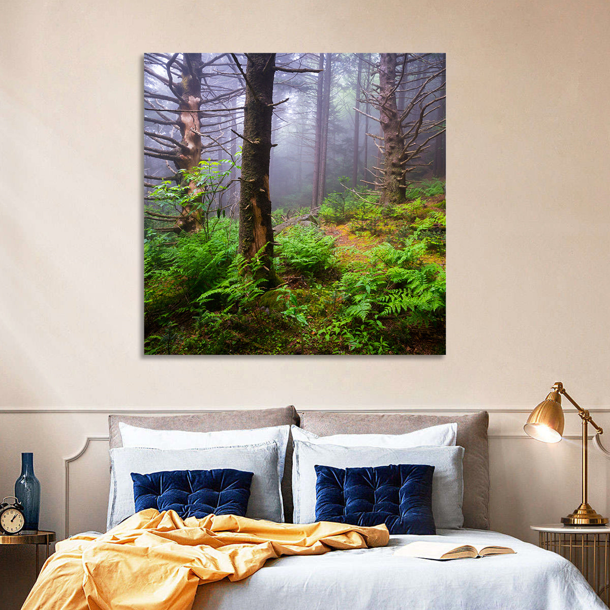 Misty Spruce-fir Trail Wall Art