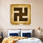 Buddhist Swastika Emblem Wall Art