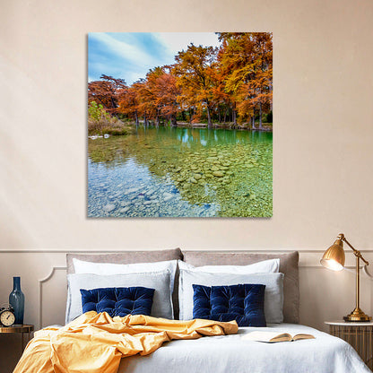 Frio River at Garner State Park Wall Art