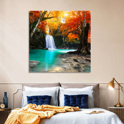 Erawan Waterfall, Kanchanaburi Wall Art