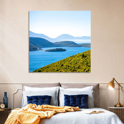 Porto Palermo Bay with Ali Pasha Castle Wall Art