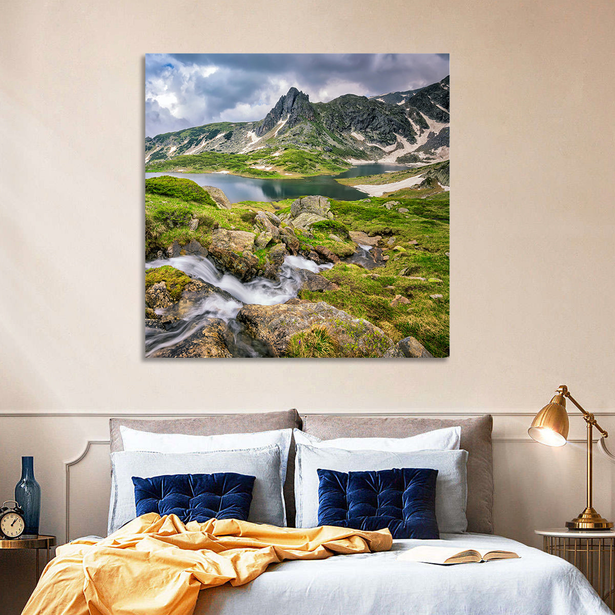 Seven Rila Lakes View Wall Art