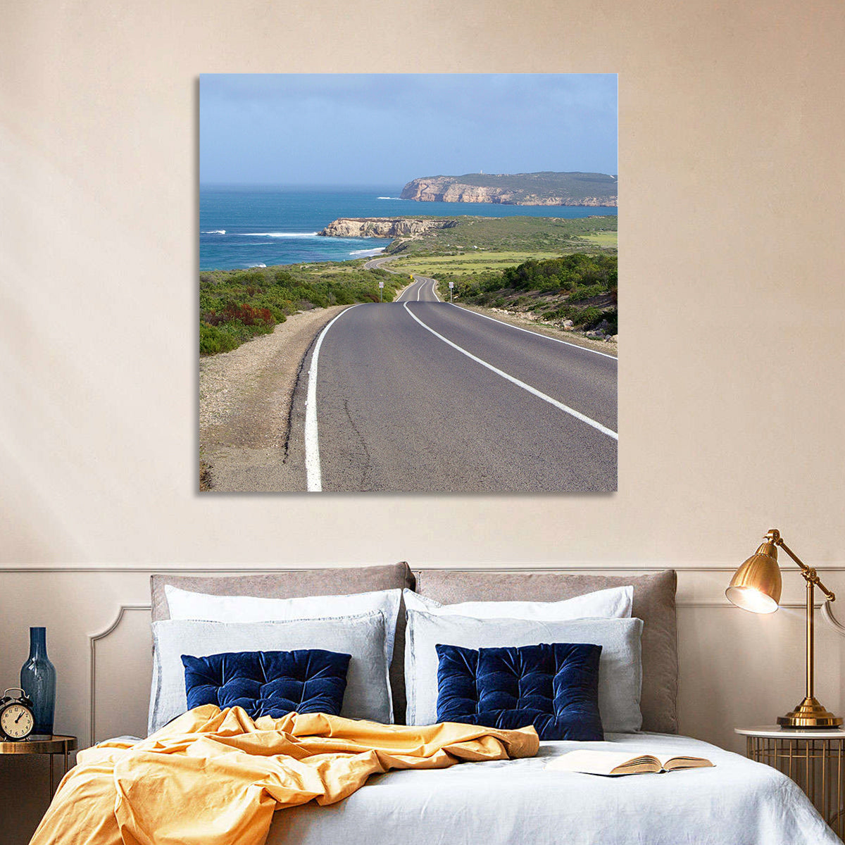 Inneston Coastal Road Wall Art