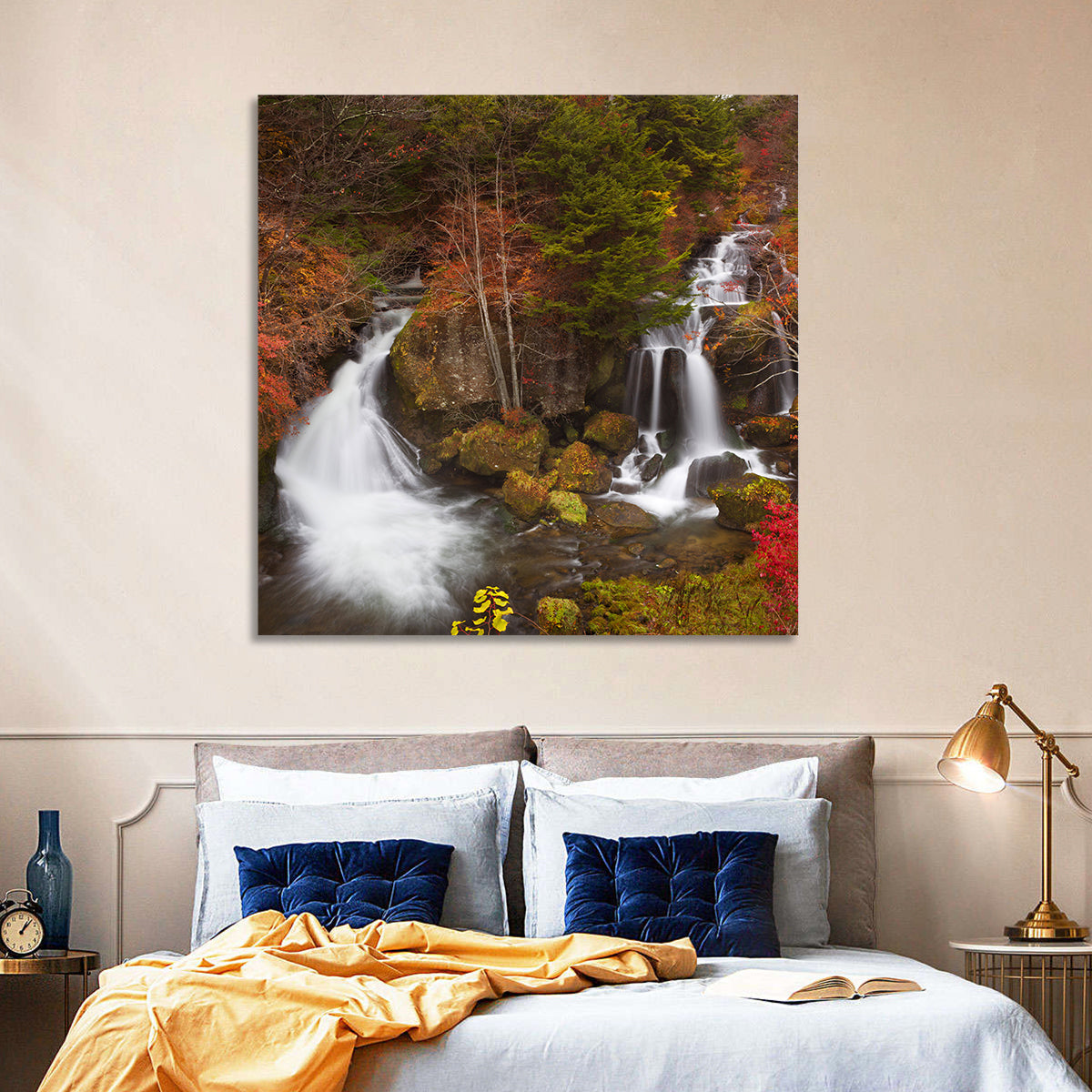 Ryuzu Falls Maple Cascade Wall Art
