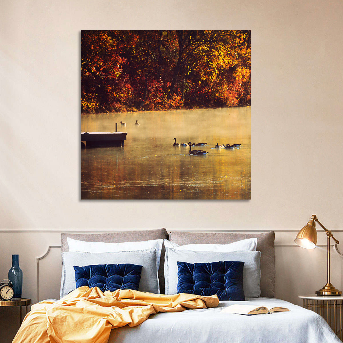 Governor Dodge Misty Lake Wall Art