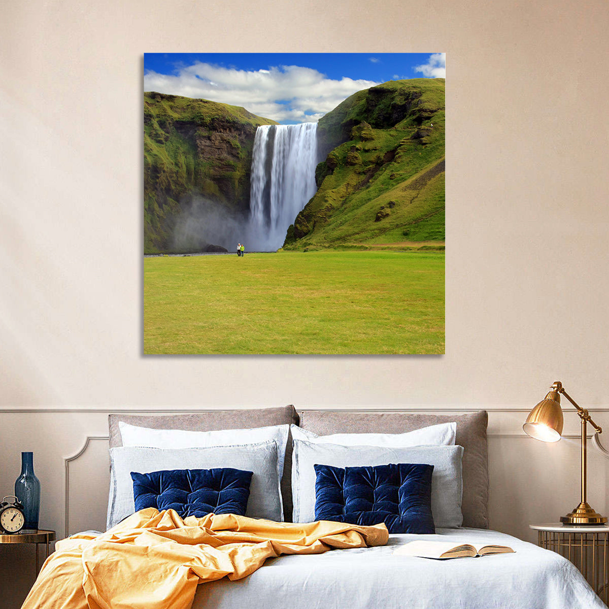 Skógafoss Waterfall Wall Art