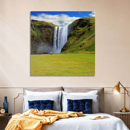 Skógafoss Waterfall Wall Art