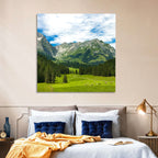 Arnibach Valley Summer Meadow Wall Art