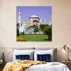 Hagia Sophia Fountain Gardens Istanbul Wall Art