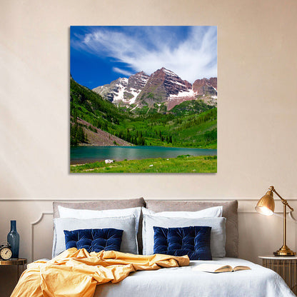 Maroon Bells Mountain Wall Art