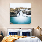 Aldeyjarfoss Basalt Waterfall Wall Art
