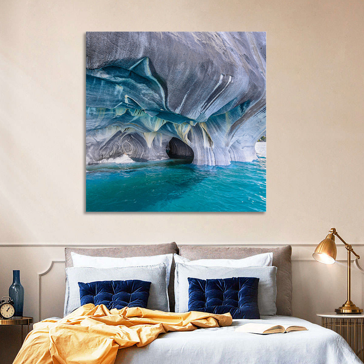 General Carrera Marble Caves Wall Art