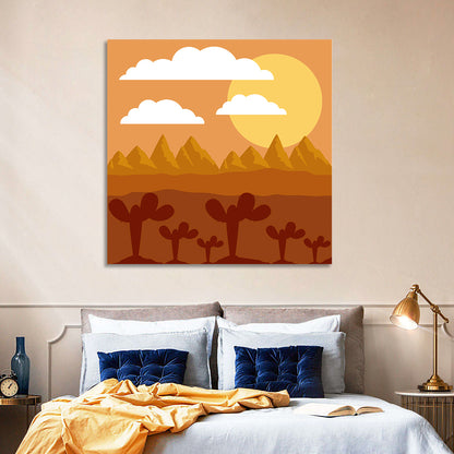 Desert Clouds Wall Art