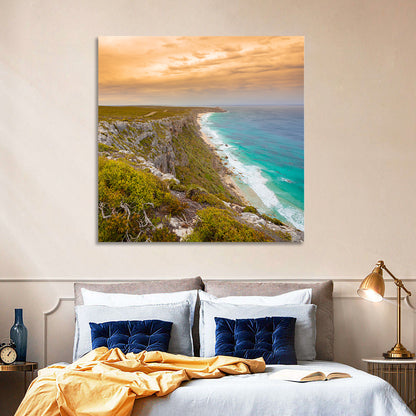 Kangaroo Island Turquoise Cliff Coast Wall Art