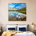 Pyramid Lake Reflection Wall Art