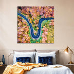 Winding Forest Road Wall Art