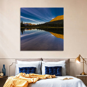 Rainbow Lake in Aleutian Mountains Wall Art