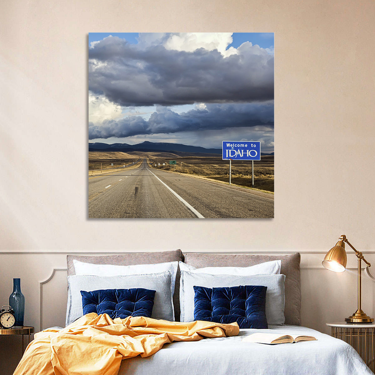 I-15 Idaho Highway Wall Art