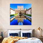 Court of the Myrtles, Alhambra Granada Wall Art