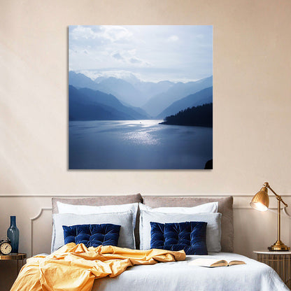 Xinjiang Lakeshore Serenity Wall Art