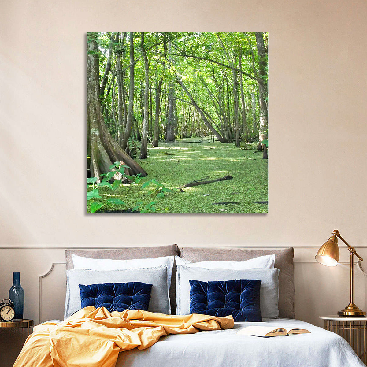 Summer Cypress Bayou, Louisiana Wall Art