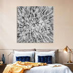 Snowy Aerial Forest Wall Art