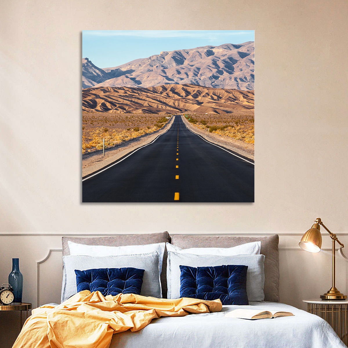 Death Valley Desert Road Wall Art