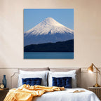 Snow-capped Osorno Volcano Over Lake Wall Art