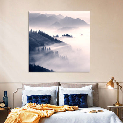Carpathian Morning Mist Wall Art