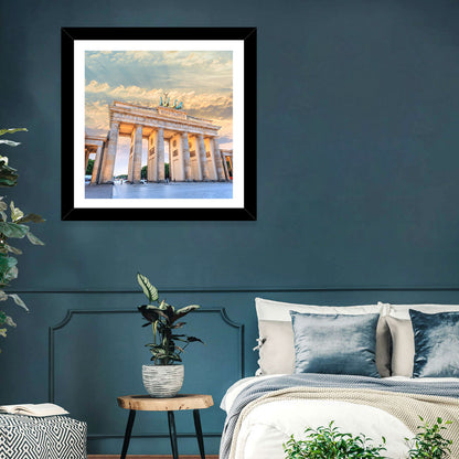 Brandenburg Gate at Sunset Wall Art