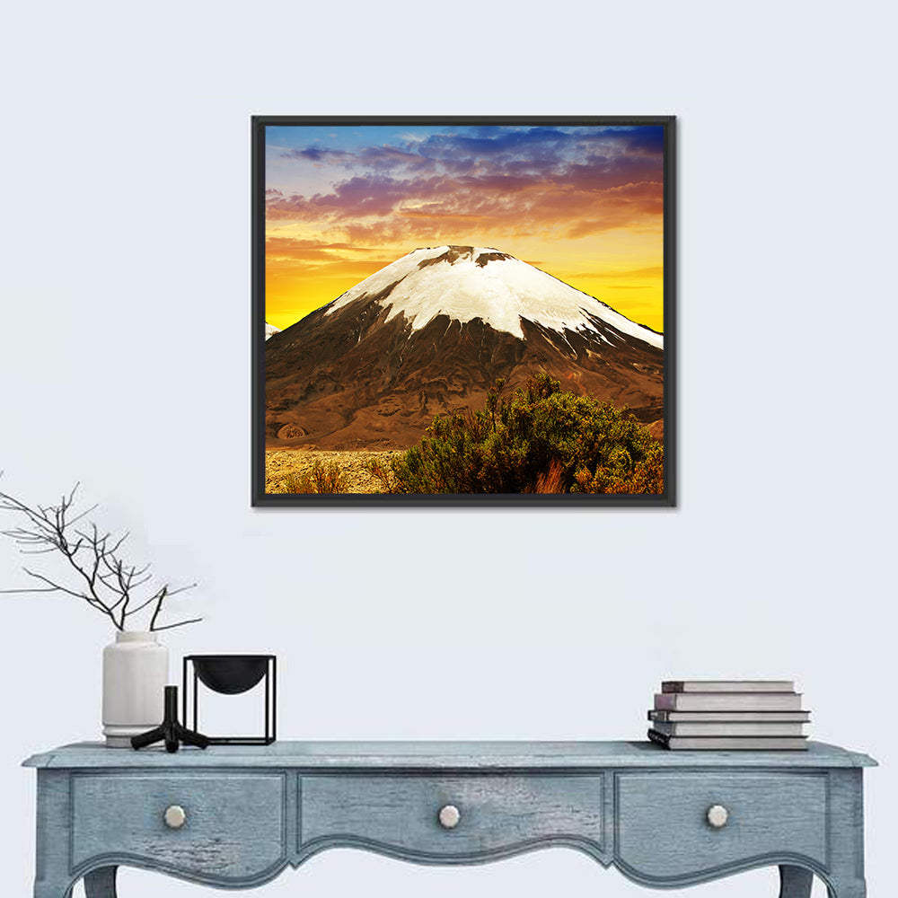 Parinacota Volcano Wall Art