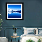 Tal Y Llyn Winter Reflection Wall Art
