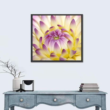 Dahlia Macro Portrait Wall Art