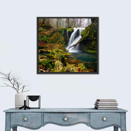 Cheile Nerei Park Waterfall Wall Art