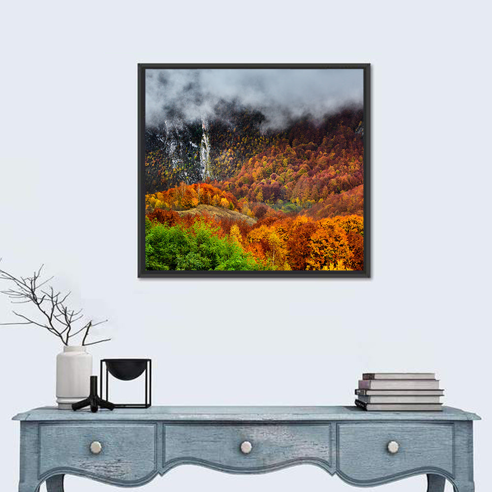 Misty Carpathian Autumn Wall Art