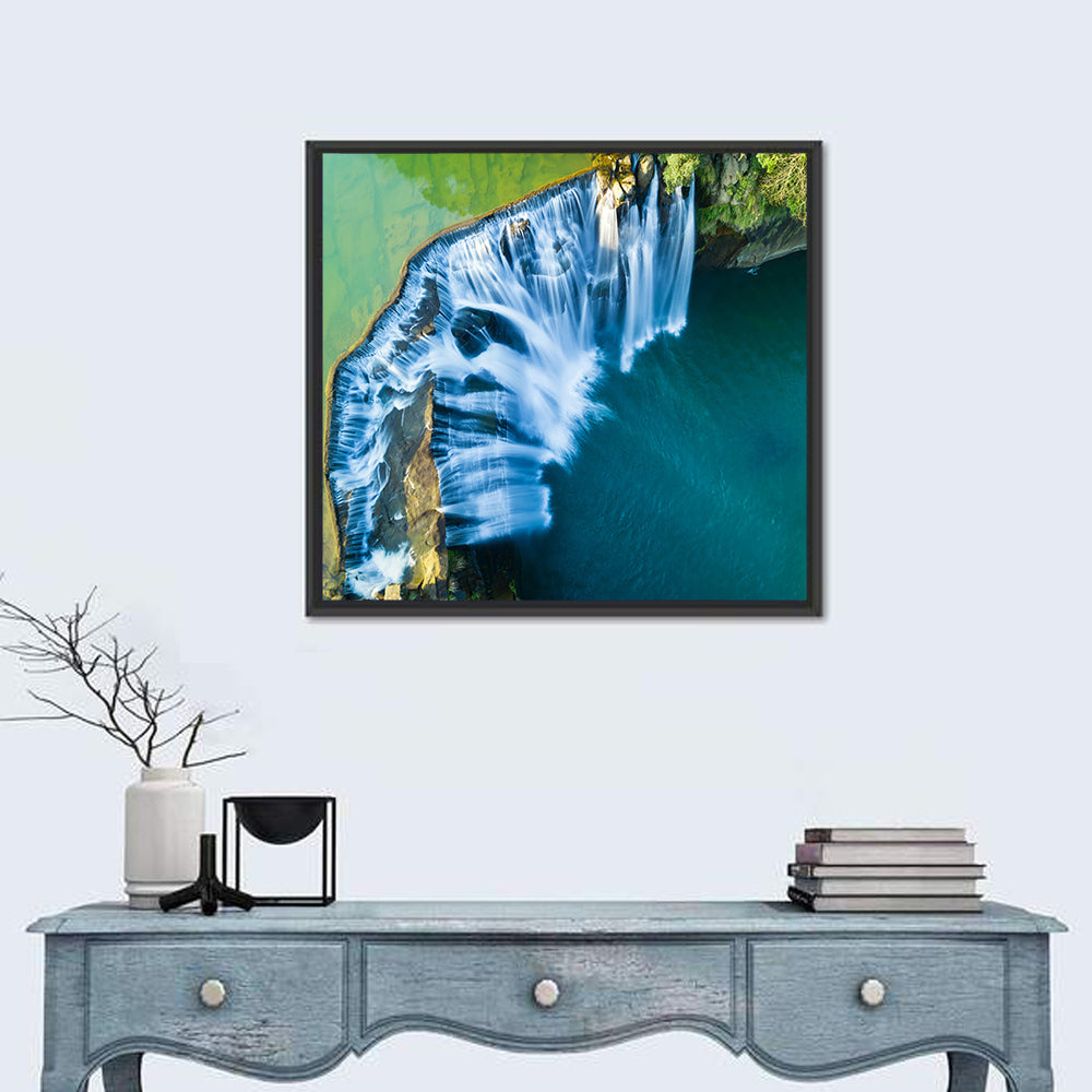 Shifen Waterfall Aerial Wall Art