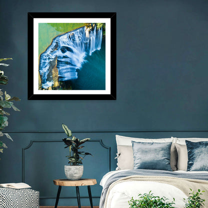 Shifen Waterfall Aerial Wall Art