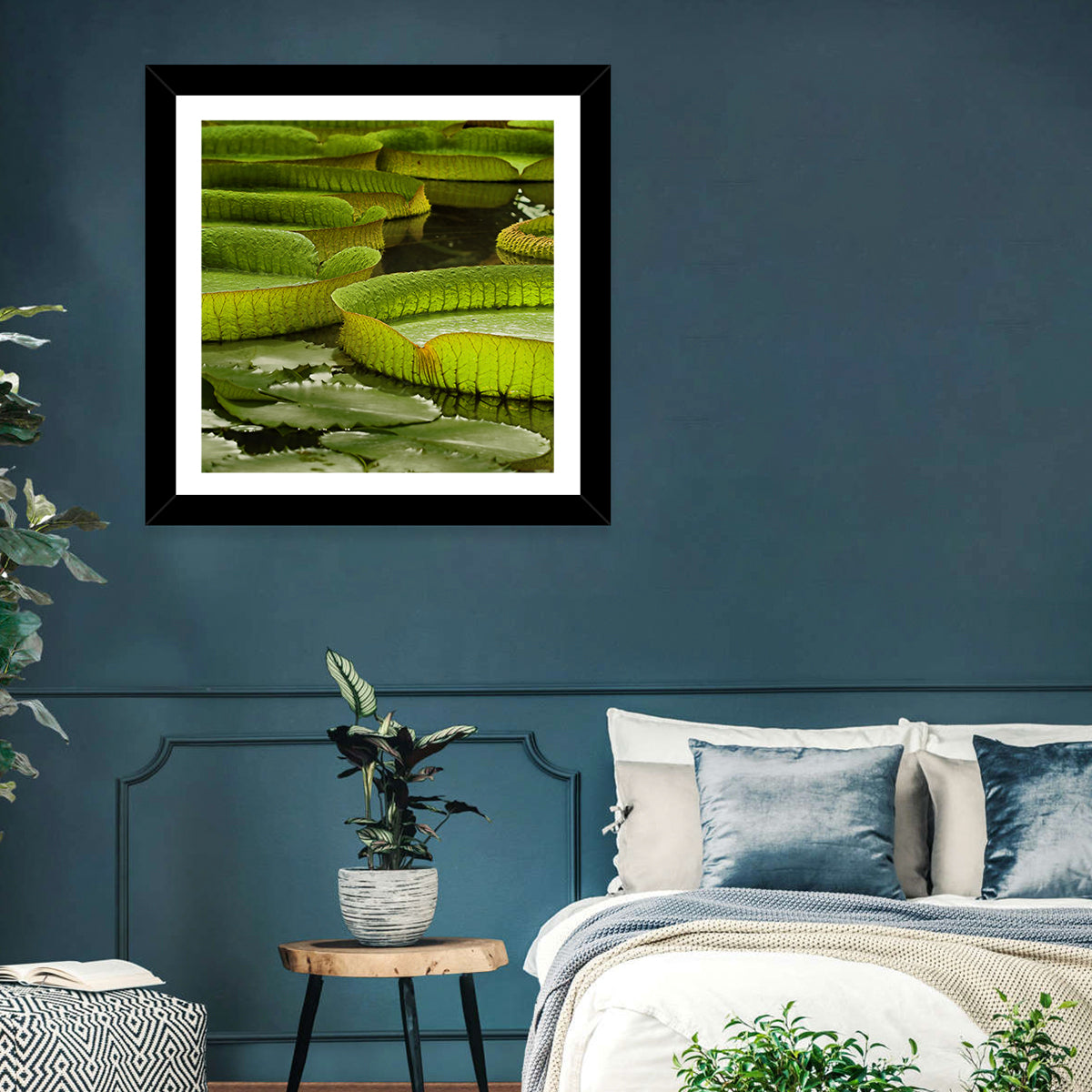 Giant Victoria Amazonica Lily Pads Wall Art