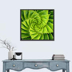 Spiral Aloe Succulent Wall Art