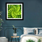 Spiral Aloe Succulent Wall Art