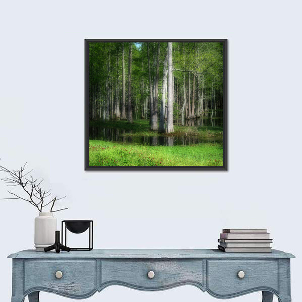 Lush Cypress Swamp Wall Art