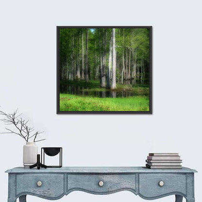 Lush Cypress Swamp Wall Art