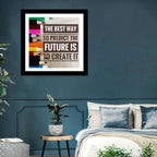 Create the Future Quote Wall Art