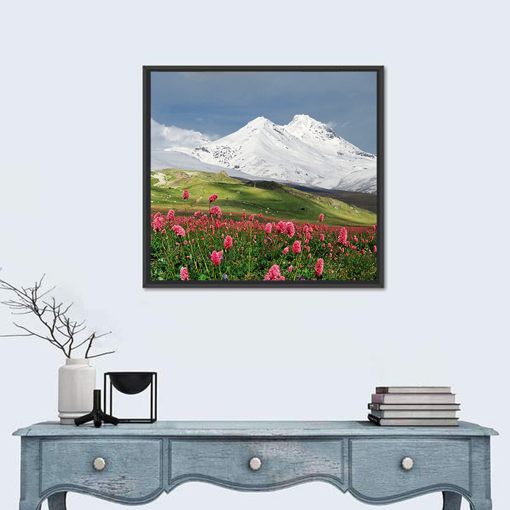 Caucasus Spring Wildflower Meadow Wall Art