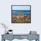 Leptis Magna Coastal Ruins Wall Art